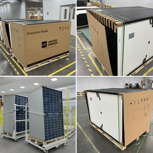 Hoog rendement 600W voor bifaciaal halfcel zonnepaneel volledig zwart N-type PV-module 22,44% rendement groothandelsprijs - Product Image 4