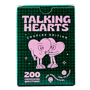 Talking Hearts Edición para Parejas, <span class=keywords><strong>Juego</strong></span> <span class=keywords><strong>de</strong></span> <span class=keywords><strong>Mesa</strong></span> Portátil <span class=keywords><strong>de</strong></span> Papel para Conversaciones Profundas - Product Image 3