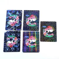 Jeu de cartes Fabricant personnaliser feuille holographique cartes étoiles à collectionner booster packs