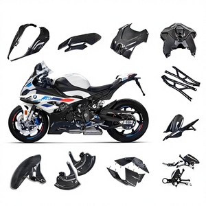 Nouveaux kits de carénage de <span class=keywords><strong>moto</strong></span> en fibre de carbone DTRAD pour S1000RR <span class=keywords><strong>2023</strong></span>+ avec finition sergé brillant - Pièces modifiées noires ajustement parfait - Product Image 1