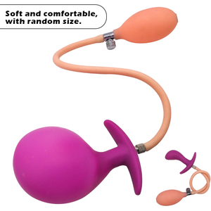 <span class=keywords><strong>Plug</strong></span> Anal <span class=keywords><strong>Gonflable</strong></span> avec Aiguille Détachable et Boule d'Acier <span class=keywords><strong>Plug</strong></span> Anal en Silicone pour Hommes et Femmes Gays - Product Image 3