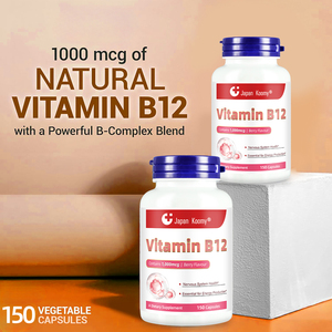 Capsules de Vitamine B12 de Haute Qualité 1000mcg Soutiennent la Santé Immunitaire des Adultes Complément Alimentaire de Vitamine B12 - Product Image 2