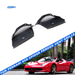 Rejilla de Ventilación de Guardabarros Izquierdo y Derecho de Material Plástico Usado de Buena Calidad para Ferrari 458 488 Spider 82954000 82954300 - Product Image 5