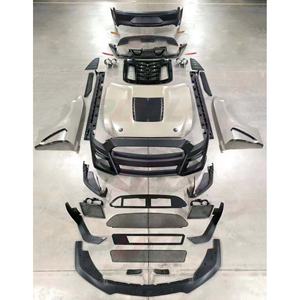 Kit de carrosserie de voiture à <span class=keywords><strong>bon</strong></span> <span class=keywords><strong>prix</strong></span> pour la <span class=keywords><strong>Mustang</strong></span> de 2015 à 2017 mise à niveau vers la coque GT500, pare-chocs avant et arrière inclus, jupes latérales - Product Image 1