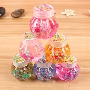 Espuma de Modelar Transparente Skyward Jelly Crystal Mud Pumpkin, Slime Ligero para Hacer Manualidades, Slime Colorido y Económico para Niños - Product Image 3