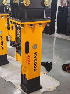 Martillo hidráulico SOOSAN modelo SB40 tipo caja silencio para Mini excavadoras retroexcavadoras cargadora de dirección deslizante para demolición pequeña - Product Image 2