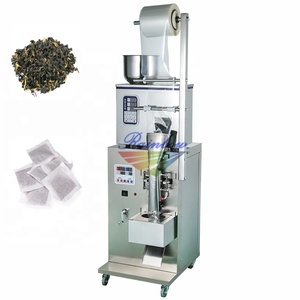 Machine d'emballage automatique compacte pour sachets filtrants, directement de l'usine, ensacheuse à petite échelle pour sachets de poudre d'herbes et de bain de pieds - Product Image 1