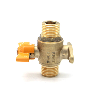 Válvula <span class=keywords><strong>de</strong></span> bola <span class=keywords><strong>de</strong></span> <span class=keywords><strong>Gas</strong></span> <span class=keywords><strong>de</strong></span> latón, rosca macho con base - Product Image 6