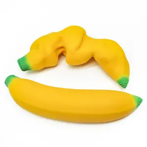 Sıcak satış stres giderici Fidget muz duyusal oyuncaklar sıkı meyve oyuncakları gülen yüz tutam sevimli sıkmak muz oyuncak