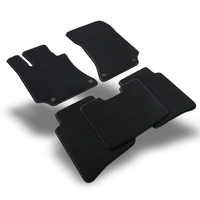 Beste Maßgefertigte Luxus-Fußmatten für Mercedes-Benz C-Klasse Fahrzeuge Komplettes Set Auto-Zubehör Wasserdicht/Staubdicht 12mm Dick Nylon