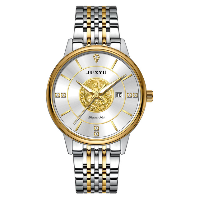 Factory Wholesale Price Men's Fashion Watches logo Watch Waterproof Mechanical Watch with Calendar