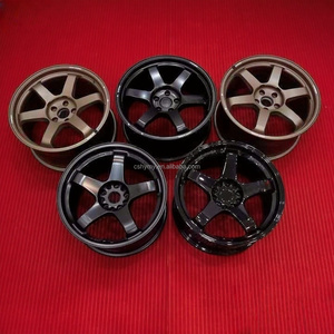 Jantes en alliage forgé Volk Racing personnalisées 5x112 5x120 5x114.3 18-24 pouces pour <span class=keywords><strong>bbs</strong></span> Rays Te37 Saga Sl Splus GTR R34 LMGT4 - Product Image 1