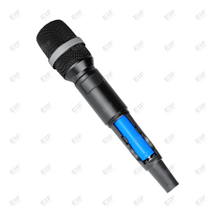 Micrófono Recargable Inalámbrico UHF de Doble Canal con Salida XLR para Canto y Actuaciones en Escenario - Product Image 3