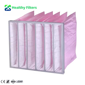 Tùy chỉnh HVAC vừa Bộ lọc không khí G4 F5 F6 F7 F8 F9 sợi tổng hợp túi Pocket Lọc - Product Image 2
