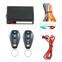 Kit universel de verrouillage central du système d'entrée sans clé de verrouillage de porte de voiture avec télécommande