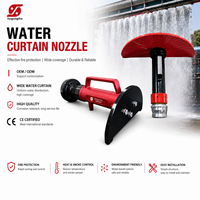 Direct usine, buses de rideau d'eau 2,5 pouces à raccord BS/Storz, 800LPM 1400LPM, pour murs d'eau anti-incendie et écrans de protection