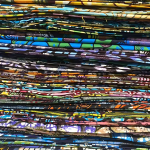 Tessuto 100% Cotone Morbido Autentico Grand African Wax Print, Vera Stoffa <span class=keywords><strong>Olandese</strong></span> Ankara Wax per Cucito - Product Image 4