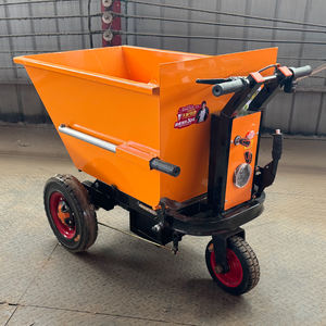 Chariot petit 3 roues camion à benne basculante béton Dumper brique Mini Cargo chariot chariot électrique - Product Image 5