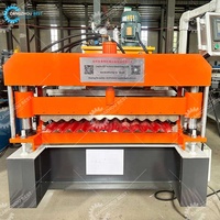 Machine de formage de tôles ondulées 836 à haut rendement et durable Steelmama, populaire en Bolivie