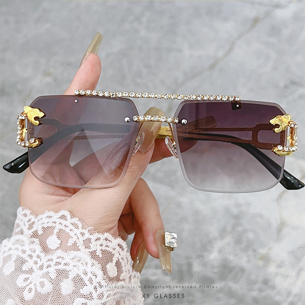 [AMOMENTO x OROR] / ☆ SQ SUNGLASSES / LEOPARD AMOMENTO x OROR] / ☆ SQ SUNGLASSES / LEOPARD (AMOMENTO