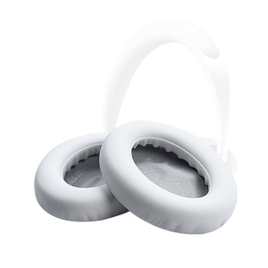 Coussinets d'oreille de remplacement en cuir protéiné pour casque <span class=keywords><strong>Bose</strong></span> <span class=keywords><strong>700</strong></span> à réduction de bruit NC700, coussinets en mousse à mémoire de forme - Product Image 1
