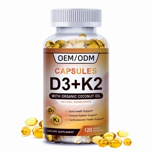 פרטי תווית ויטמין <span class=keywords><strong>d3</strong></span> k2 softgels קפסולות ויטמינים תוספי סידן מגנזיום אבץ ויטמין <span class=keywords><strong>d3</strong></span> k2 softgels - Product Image 1