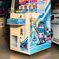 Machine de jeu d'arcade à prix d'usine, distributeur de billes porte-bonheur en verre trempé et acier inoxydable, pour centre de divertissement