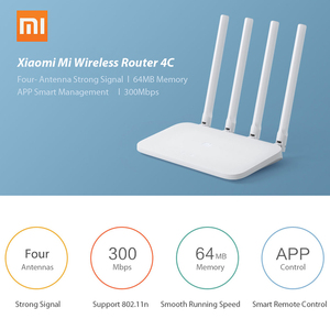 Original <span class=keywords><strong>Mi</strong></span> <span class=keywords><strong>WIFI</strong></span> <span class=keywords><strong>Router</strong></span> 4C 802,11 B/G/n 2,4 GHz 300Mbps Routers inalámbricos Repetidor Control de aplicación inteligente - Product Image 4