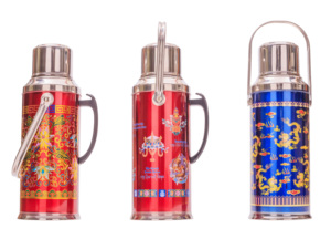Chất lượng cao đôi tường thép không gỉ chân không Flask xách tay cách điện drinkware công suất lớn chân không Flask với xử lý - Product Image 4
