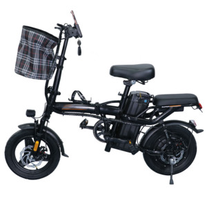 Mini Bicicleta Eléctrica para Adultos SPEED-GC1, 48V 400W, Batería de Litio de 12Ah, Motor Trasero sin Escobillas de 14 Pulgadas, Cuadro Plegable de Acero - Product Image 2