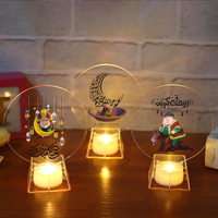 Lanterne de table LED personnalisée en gros pour les décorations du Ramadan et de l'Aïd Moubarak