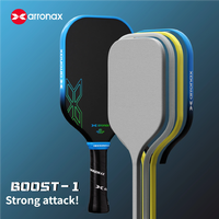 Raquette de pickleball Arronax Boost 1 Pro, fibre de carbone T700, noyau MPP, contrôle de la rotation, puissance, OEM personnalisé, distributeur en gros