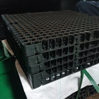 Cage de drainage en plastique PP Shengfeng, aménagement paysager, nid d'abeilles, design tridimensionnel, accumulation d'eau efficace, drainage du gazon