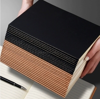 Carnet A5 personnalisé de haute qualité, agenda en cuir imprimé, papier épais thermique, reliure cousue, promotion BOYI OEM