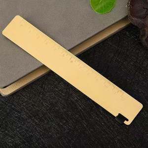 Marque-page en métal doré, fournitures de bureau haut de gamme pour cadres - Product Image 6