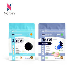 Sachet Doypack Personnalisé en Papier Kraft Brun, Anti-humidité, avec Fermeture Zip PET/PE, pour Emballage d'Aliments et Friandises pour Chiens, Chats et Animaux Domestiques - Product Image 3