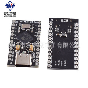 Carte de développement Hongwei Micro Pro Micro Atmega32u4 Type C Arduino pour projets éducatifs et de fabrication - Product Image 4