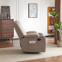 Fauteuil inclinable pivotant à bascule relaxant, personnalisé par Sans Factory, une place, simple