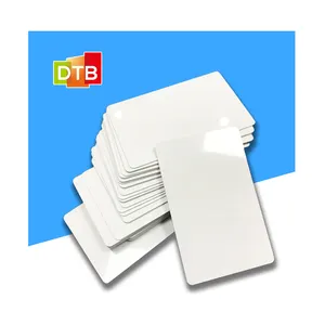 Wholesale Printable Rfid Blank ID Card 13.56mhz 125KHz Rewritable Hf Nfc PVC Cards White Blank Hotel Rfid Key Card