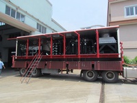 Compresseur de production d'azote Pangeng 330 kW diesel pour détection d'incendie, injection de gaz souterrain, compression inertes