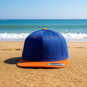 Casquette de baseball PS Poly Snapback bicolore unisexe adulte style hip-hop pour extérieur, plage, décontractée, sportive et tendance - Product Image 2