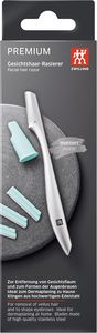 ใบมีดโกนขนบนใบหน้า <span class=keywords><strong>ZWILLING</strong></span> (สำหรับการกำจัดขนบนใบหน้าอย่างแม่นยำและถูกสุขอนามัย) สแตนเลสสตีลคุณภาพพรีเมียม สีเงิน ใบมีดเดี่ยว - Product Image 6