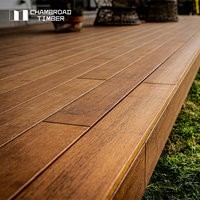 Planches de terrasse en bois en gros pour extérieur, résidentiel, jardin, balcon, patio – Antidérapantes, imperméables, résistantes aux UV, grain naturel, en vrac