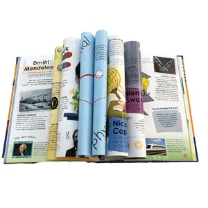 Hoge Kwaliteit Sticker Boek Magazine Booming Printing Services Vogue Softcover Magazine