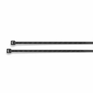 1 unità di borsa con 1000 fascette in plastica 18 lb, 100x2.5mm, nero - Product Image 1
