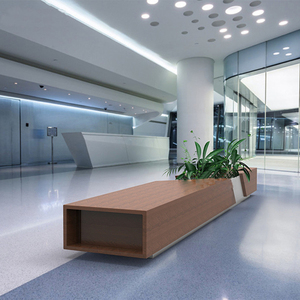Meubles d'extérieur modulaires, chaises-lampadaires en fibre de verre personnalisées pour les parcs gouvernementaux et les espaces verts - Product Image 5