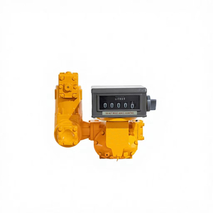 Misuratore di Portata a Dislocazione Positiva Serie Contatore di Flusso Carburante in Metallo di Precisione per Benzina Diesel GNL Certificato ATEX 220V 55-550L/min - Product Image 4