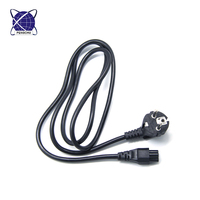 VDE 220v Eu Cordon d'alimentation européen Ac Euro Iec320 C5 0.75mm Câble Europe avec prise