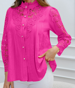 Camiseta de Punto de Manga Larga para Mujer, Estilo Casual, Cuello Redondo, 100% Algodón, Color Sólido, Primavera/Verano Otoño 2026, Nuevo Estilo de Moda, Georgia - Product Image 1