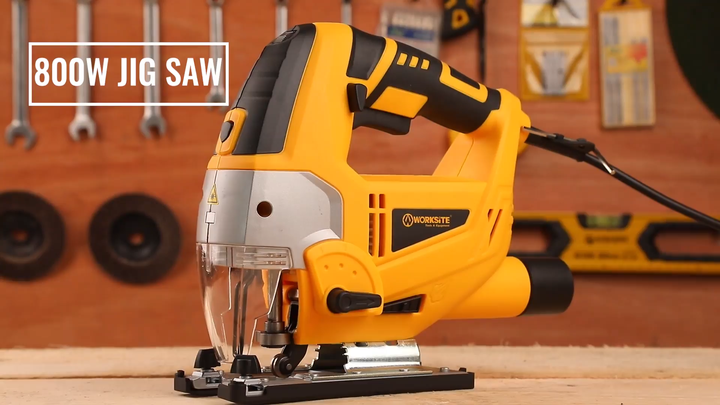 アクセサリー JIG-SAW 800W Top Handle Orbital Jigsaw 80mm Pendulum Jig Saw with